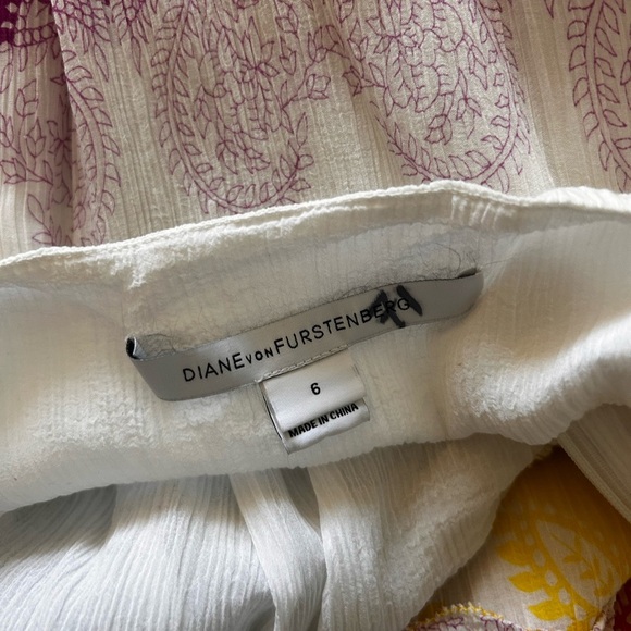 DIANE Von FURSTENBERG MARNY MAXI CRINCKLE DRESS 6 - Picture 4 of 10